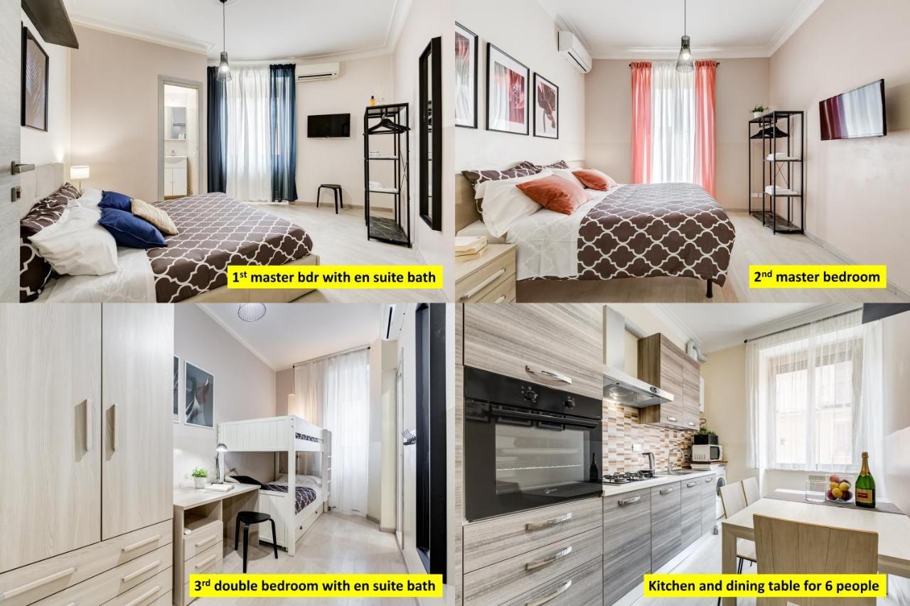 Ferienwohnung BDC - Prestige 3Bdr 3Bath in Monti District Rom Exterior foto